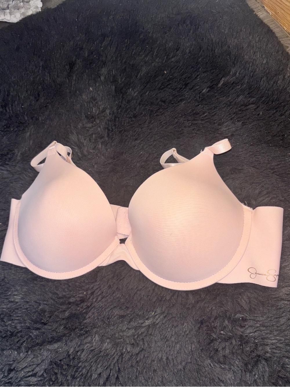 Jessica Simpson Blush Pink Molded T-Shirt Bra